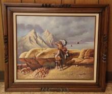 Incredible Original Oil on Canvas Signed Solenson