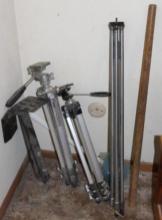 Three Metal Tripods and More