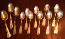 Mixed Sterling Silver Spoons