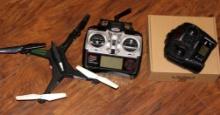 Small Drone with Two Controllers