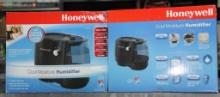 Two Honeywell Cool Moisture Humidifiers