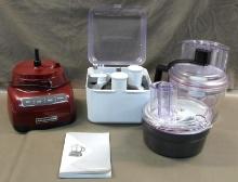 Kitchen Aid Food Processor and Accessories