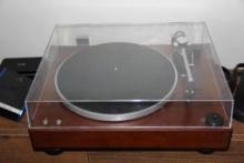 Turntable, DVD Player, Denon CD Receiver, and More