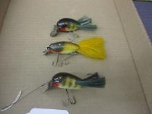 3 Creek Chub Fishing Lures