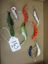 8 Heddon Fishing Lures