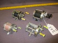 4 Shakesspear Fishing Reels