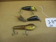 3 Shakesspeare Fish Lures