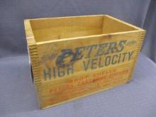Peters 12 Ga. Wood Shell Box