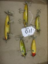 5 Heddon S.O.S. Minnows