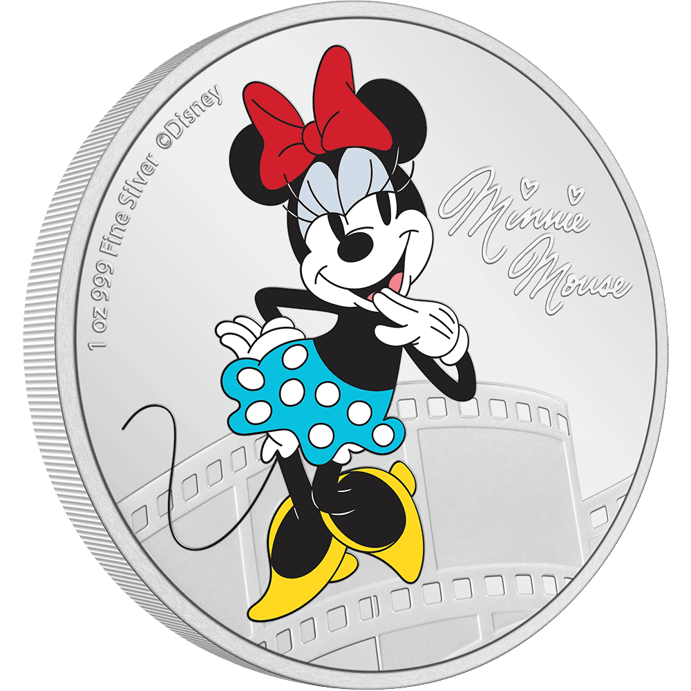 Disney Mickey & Friends - Minnie Mouse 1oz Silver Coin