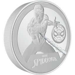 Marvel Spider-Man 3oz Silver Coin