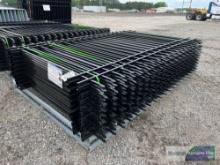 UNUSED FENS FEN20 7'x10' GALVANIZED STEEL SITE FENCE