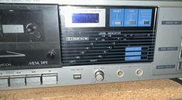 Sanyo RD-S40 Stereo Cassette Tape Deck- works