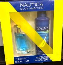 New Nautica Blue Ambition Fragrance Gift Set
