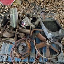 Pallet - Antique Tractor Parts
