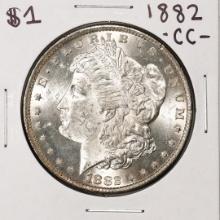 1882-CC $1 Morgan Silver Dollar Coin