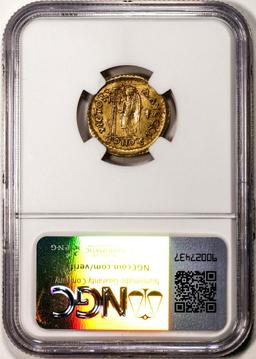 Byzantine Empire 491-518 AD Anastasius I AV Solidus Ancient Gold Coin NGC VF