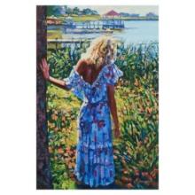 Howard Behrens (1933-2014) "My Beloved, By The Lake" Limited Edition Giclee on Canvas