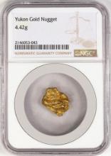 4.42 Gram Yukon Gold Nugget NGC Graded