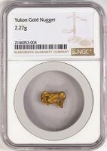 2.27 Gram Yukon Gold Nugget NGC Graded