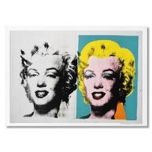 Andy Warhol (1928-1987) "Double Marilyn" Poster On Paper