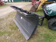 New Spartan 72'' Hyd. Angle Snow Plow for Skid Steer Loader (4467)