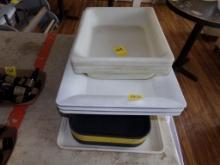 Large Group Of Plastic Trays (Inside)