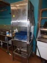 Stainless Steel Commercial Dishwasher with Built In Detergent Dispenser