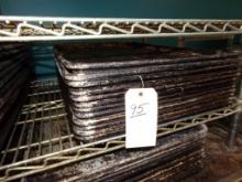 (12) Sheet Pans, Well Used (Inside)