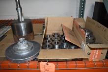 (2) BOXES AND (2) LOOSE, WASHERS, DISCS, MISC.,