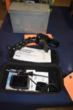 GO PRO WITH CASE AND MANUAL AND JAWS FLEX CLAMP
