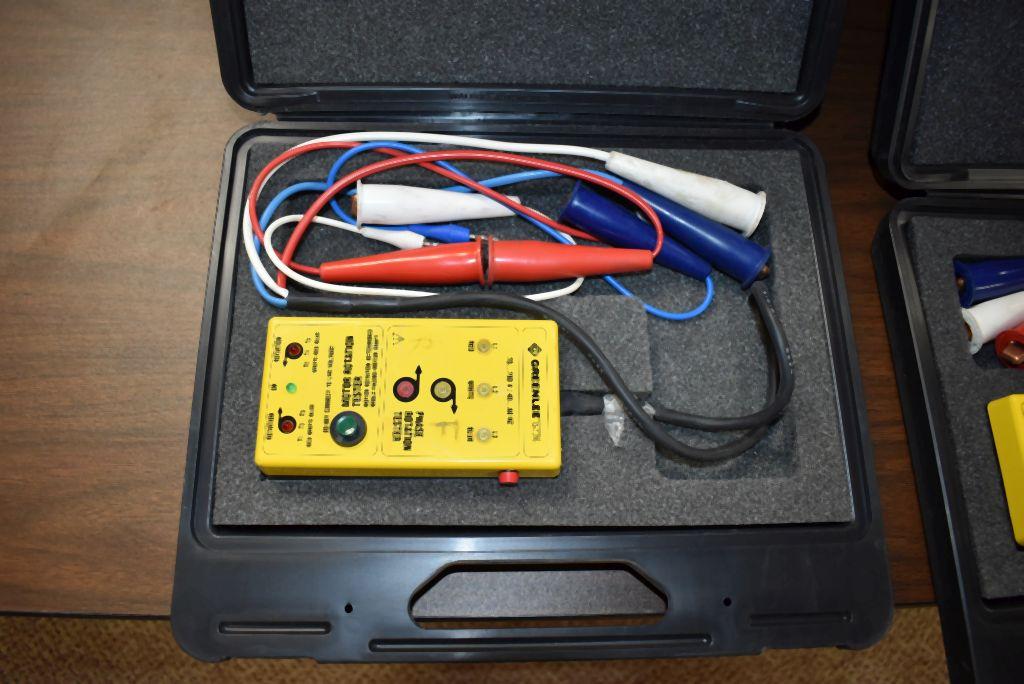 GREENLEE 5774 PHASE ROTATION TESTER, CASE