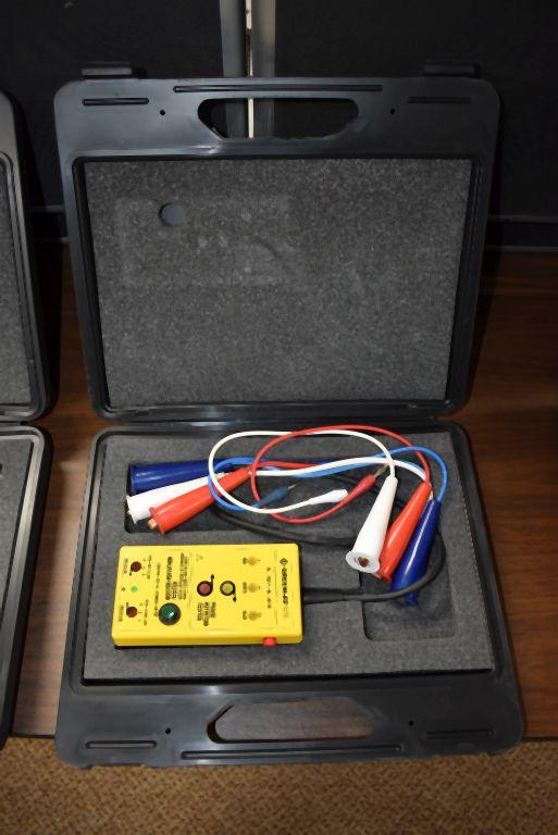 GREENLEE 5774 PHASE ROTATION TESTER, CASE