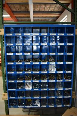 FASTENAL 72 COMPARTMENT PARTS CABINET, 12"D X
