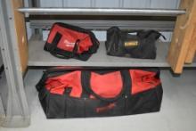 (3) CANVAS TOOL BAGS