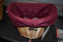 SUNLITE CLASSIC FRONT WICKER BASKET WITH MOUNTING