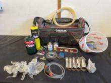 plumbing supplies sockets, propane, Husky bag and more