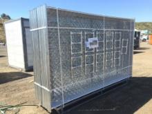 (20) 10ft x 6ft Portable Construction Fence
