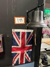 Wall Mount Bell and Flag