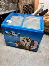 "Blue Bunny" Reach In Ice Cream Chest Freezer