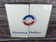 United Delco Parts Cabinet