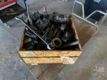 CRATE OF CNC BITS AND PARTS