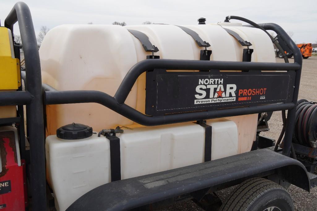 2020 North Star Proshot Commercial Hot Water Pressure Washer Trailer