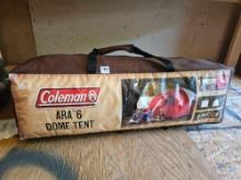 COLEMAN 6 PERSON DONE TENT