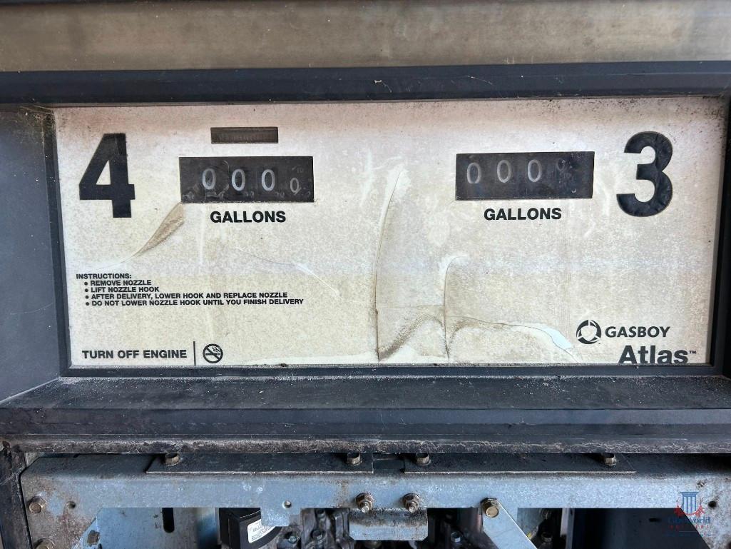 GASBOY ATLAS MODEL# 9153KW1M GAS PUMP: SER# LTAT013717