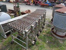 NestaFlex #376 Gravity Roller Conveyor 24"x 24"