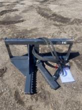 New Landhonor Co Hydraulic Skidloader Tree/Post Puller Attachment Model TP-13-08D