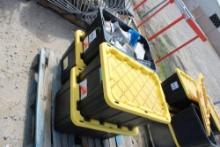 (4) Containers - Misc Electrical Parts & Junction Boxes