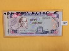 Five nice Jamaican notes in Extra Fine plus