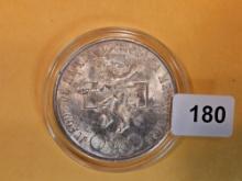 Uncirculated 1968 Mexico silver 25 pesos